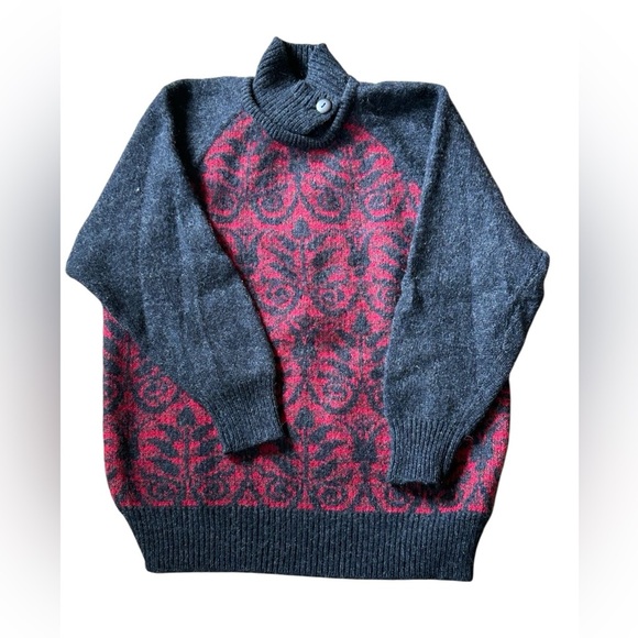 Vintage Segue Shetland Wool Sweater Size Large - Picture 5 of 5